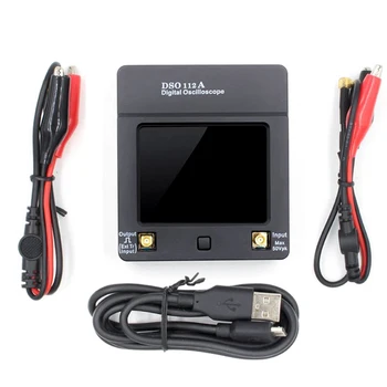 TFT Mini Osciloscop Digital Touch Screen Portabil USB Osciloscop Interfață 2MHz 5Msps