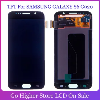 TFT S6 Lcd Pentru SAMSUNG GALAXY S6 G920 Display LCD Touch Ecran Digitizor de Asamblare Pentru Samsung-S6 G920i G920P G920f G920V