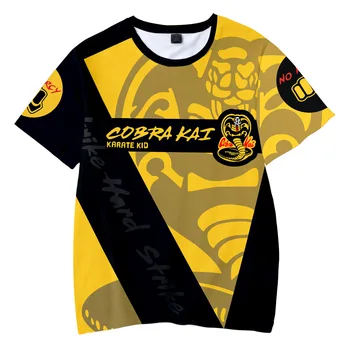 Thai Veninos Șarpe Cobra Kai Cosplay Tricou Adolescenti Crewneck Topuri Casual & Tees Fată Băiat de Imprimare 3d Funny T-Shirt pentru Copii Haine