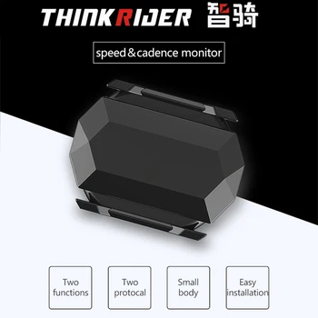 ThinkRider Ciclism Viteză Senzor de Cadență Biciclete ANT+ și Bluetooth 4.0 Wireless Dual Modul GPS Compatibil Cod Masă Calculator de Biciclete