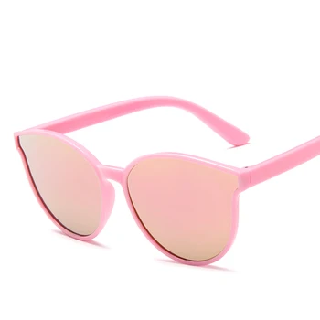 Timp Keeper ochelari de Soare Ochi de Pisică Copii Fată Băiat Copii Ochelari de Soare PC Cadru Clar Len UV400 Ochelari de vedere Ochelari de Modă în aer liber