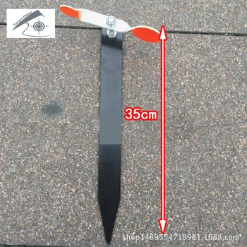 Tir cu arcul de Fotografiere practică Spinner din otel țintă Simplificată Spinner Țintă Inaltime 35cm/14