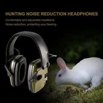 Tir Electronic de Protecție pentru Urechi de Amplificare a Sunetului Anti-zgomot, Căști Profesionale de Vânătoare Ear Defender Sport în aer liber de Lucru