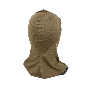 TMC CS Mască Completă Respirabil Airsoft Paintball Fata Scut Tactică Anti-UV Pălării Tactici Accesorii - Maro/ CB