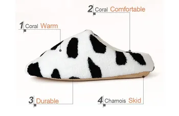 Toamna Iarna Femei Papuci De Casa Pantofi De Interior Cald Coral Scurt De Pluș Bărbați Papuci De Casă Dormitor Fund Moale Om De Casa Pantofi Pantufas
