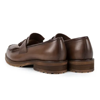 Toamna Rotund Toe Slip pe Om Pantofi Confortabili din Piele Mocasini Casual Mocasini Handmade pentru Bărbați Platforma Încălțăminte SS110