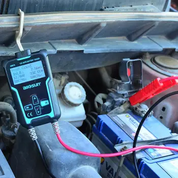TOATE-SOARE EM575 12V și 24V Auto Vehicul Baterie de Masina Tester Multifuncțional Check-Metru Digital cu Analizor de Diagnostic