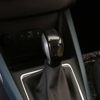 Tonlinker Auto de Interior Cap de Viteze caz Acoperire autocolant pentru Citroen C3 Aircross 2017-19 Styling Auto 1 BUC ABS Carbon Acoperire autocolant