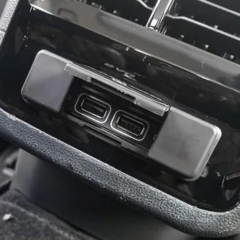 Tonlinker Interior Cotiera USB Acoperire Autocolant Pentru Volkswagen Jetta MK7 2019-18 Mașină de stil 1 buc Plastic ABS Caz Acoperire Autocolant