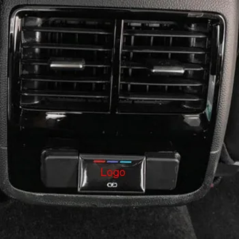 Tonlinker Interior Cotiera USB Acoperire Autocolant Pentru Volkswagen Jetta MK7 2019-18 Mașină de stil 1 buc Plastic ABS Caz Acoperire Autocolant