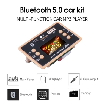 Top fără Fir Bluetooth MP3 Decoder Decodare Bord Modulul de 12V USB Player MP3 WMA WAV Suport TF Card Modul Radio FM pentru Masina