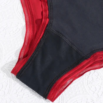 Top Menstrual Pantaloni Femei Sexy Lenjerie Etanșe Perioada Chilotei Tanga Fiziologice Chiloți Roșii Lenjerie Nouă Recomanda 2020