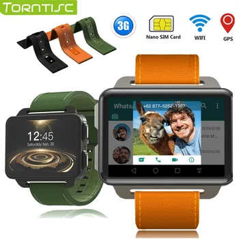 Torntisc DM99 Ceas Inteligent Android Telefon 1GB 16GB 1200 Mah 130W Camera GPS WiFi SIM MP4 3G Smartwatch ca LEM4 PRO ceas