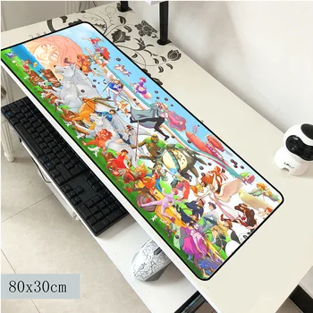 Totoro mousepad 800x300mm pad pentru mouse-ul de calculator mouse pad Masa model de gaming padmouse de Înaltă calitate gamer să rogojini mouse-ul