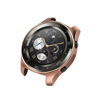 TPU caz Ceas pentru Huawei Watch 2 Pro Capac de Protectie Bara de protecție Armura Placat cu Cadru rezistent la Șoc, Rezistent la Zgârieturi Watch 2 Pro caz