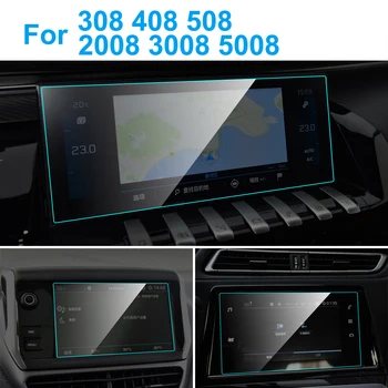 TPU Mașină de Navigare GPS cu Ecran Protector Interior Auto TPU Folie Protectoare Pentru Peugeot 308 408 508 2008 3008 5008 Accesorii Auto