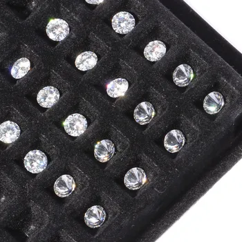 TransGem 1buc 4mm 0.25 ct Carate F Incolor Inimi și Săgeți Taie Moissanite Vrac Piatra Moissanite Diamond Piatră prețioasă pentru Jwelry