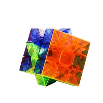 Transparent Cuburi Magice Buna 3 Pentru Viteza Anti-Stres Cub Puzzle-uri Interesante pentru Copii Jucarii Educative EE50MF