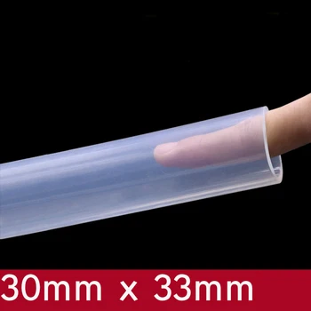 Transparent Flexibil Tub de Silicon ID 30mm x 33mm OD de Grad Alimentar Non-toxic Bea Apă Furtun de Cauciuc de Lapte, Bere Moale Conductei de Conectare