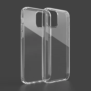 Transparent silicon de caz pentru iPhone Pro 12