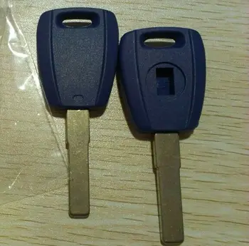 Transponder cheie shell Cheie de Masina Spații Caz Pentru Fiat Culoare Albastru cu lama SIP22