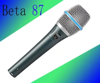 Transport Gratuit !!De înaltă Calitate, Dinamic Capsulă BETA87A !! Beta 87A Supercardoid Microfon Vocal Cu Sunet Uimitor !