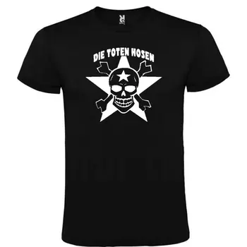Tricou Die Toten Hosen Logo-Ul Nera Uomo Taglie S M L Xl Xxl Xxxl 100 Cotone
