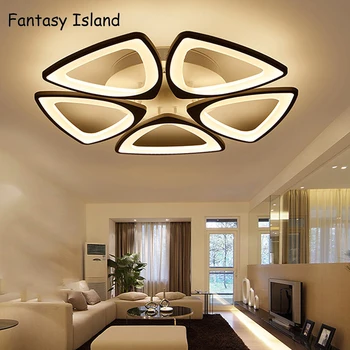 Triunghi Moderne lampă de Tavan Pentru Camera de zi dormitor Bucatarie Led lumini Plafon Candelabru de iluminat