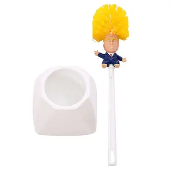 Trump Cap Perie Wc Președintele american Donald Trump Perie de Curățare pentru Toaletă de uz Casnic WC Podea de Curățare Accesorii de Baie