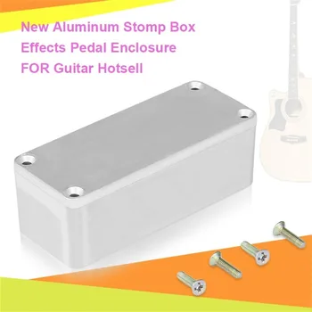 TSAI 1BUC Stil Aluminiu Stomp Box Efecte Pedala 1590A/1590B Cabina PENTRU Chitara Instrument de Cazuri de Stocare pentru Guitarra player