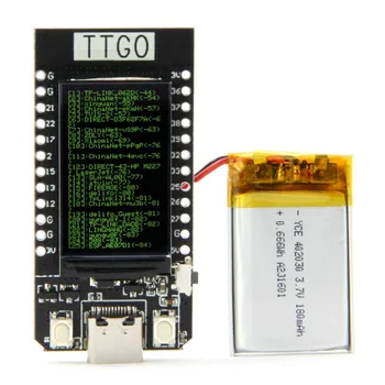 TTGO T-Display ESP32 WiFi E Modul Bluetooth Consiliul de Dezvoltare Para Ar duino 1.14 Polegada LCD