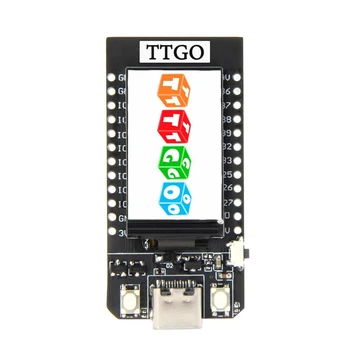 Ttgo T-Display Esp32 Wifi și Bluetooth Module placă de Dezvoltare Arduino 1.14 Inch Lcd