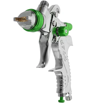 Turbionara de tip hvlp 600ML 1.4/1.7 mm Duza Gravitatea Aer Pneumatic de Vopsea Spray pentru Mașina Automată de Reparații Instrument de Pictură Kit