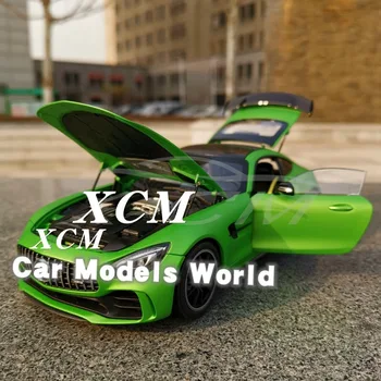 Turnat sub presiune Model de Masina pentru Aproape Real O M G GT R 2017 1:18 (Verde) + MIC CADOU!!!!!