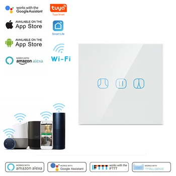 Tuya de Viață Inteligentă UE WiFi rulou Perdea Comutator Electric Pentru Jaluzele Motorizate de Control de la Distanță Pentru Aelxa Google Smart Home
