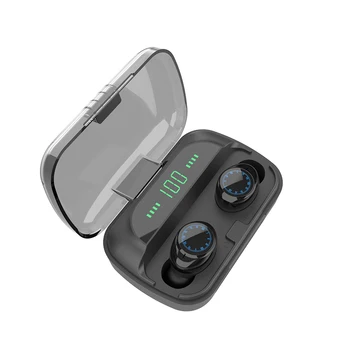 TWS Bluetooth 5.0 Căști de Încărcare Cutie 9D Stereo Sport rezistent la apa Căști Căști Cu Microfon Căști Căști