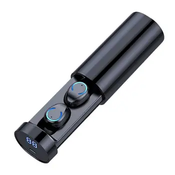 TWS F9-6 Căști fără Fir Bluetooth5.0 Set Cu Cască Fără Fir Sport Căști Stereo De Înaltă Calitate De Anulare A Zgomotului De Încărcare