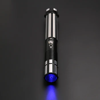 TXQSABER 2020 RGB Sabia de 1 inch 82cm Duel Lama Force FX sabie de Lumină cu Sunet și Lumină LED-uri, mâner de Metal FOC Jucărie-TS015