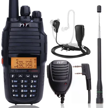 TYT-LEA-UV8000D Walkie Talkie 10Watts 3600mAh UHF Dual Band VHF de Emisie-recepție de 10 km Cross-band Repetor Handheld portabil Ham Radio