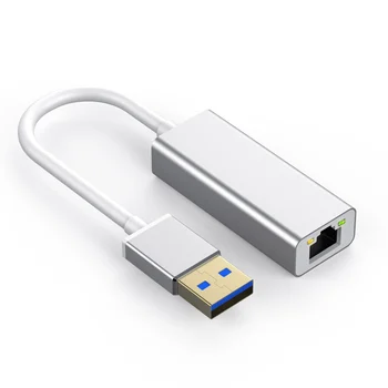 UFBOSS prin Cablu USB 3.0 La Gigabit Ethernet RJ45 LAN (10/100/1000) Mbps Adaptor de Rețea Rețea Ethernet Card Pentru PC