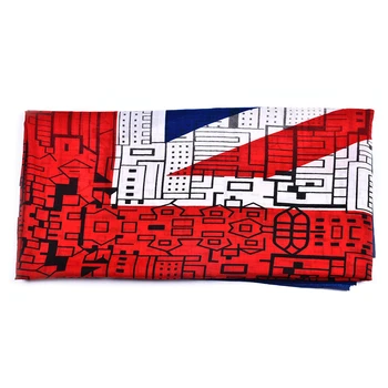 UK Flag Marame Anglia Londra Union Jack Șal Negru Britanic Clădirea Palatul Buckingham Soldat Roșu Big Ben Suvenir Eșarfă YG314