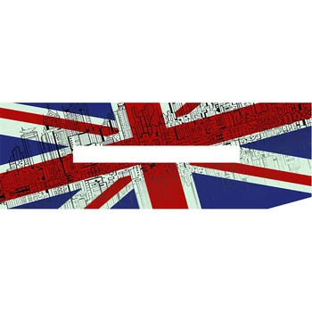 UK Flag Marame Anglia Londra Union Jack Șal Negru Britanic Clădirea Palatul Buckingham Soldat Roșu Big Ben Suvenir Eșarfă YG314
