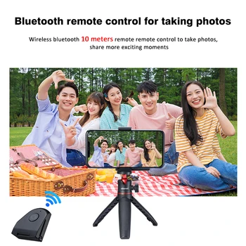 Ulanzi CapGrip Wireless Bluetooth Smartphone Selfie Rapel Mâner Telefon Stabilizator De Eliberare A Declanșatorului 1/4 Șurub Suport Stativ