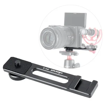 ULANZI PT-5 Vlog Camera Microfon Suport Stativ W Rece Shoe Mount Adaptor pentru Canon Nikon Sony pentru DSLR Accesorii