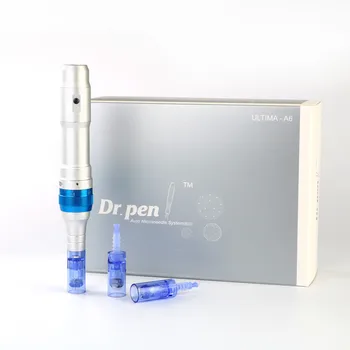 Ultima Derma Pen A6 Auto Micro Ac Wireless și cu Fir de Dr. Pen A6 Electric Micro Rulare Ștampila Derma Terapie doar de o baterie