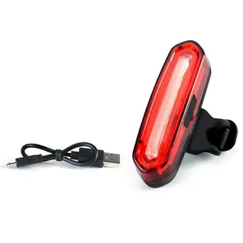 Ultra Luminos LED-uri de Biciclete Coada Lumina, USB Reîncărcabilă Biciclete Lumina din Spate, IPX6 rezistent la apa si Usor de instalat Casca Lumina