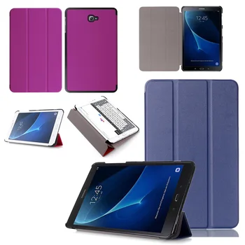 Ultra Slim Flip Stand Piele Magnet Smart Cover Funda Caz Pentru Samsung Galaxy Tab 10.1 T585 T580 SM-T580 SM-T585 T580N T585C