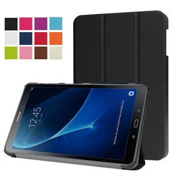 Ultra Slim Flip Stand Piele Magnet Smart Cover Funda Caz Pentru Samsung Galaxy Tab 10.1 T585 T580 SM-T580 SM-T585 T580N T585C