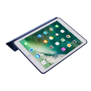 Ultra Subțire Caz rezistent la Socuri Pentru iPad Air 2, Smart Wake-up Dormi Stand Pliante PU Piele Flip Cover pentru Apple iPad Air 2 +Film Pen