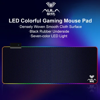 Un F-X5 Gaming Mouse Pad RGB Mouse Pad Calculator Gamer Anti-alunecare de Cauciuc Natural foarte Mare Mousepad CONDUS Soareci Mat Pentru CS LOL